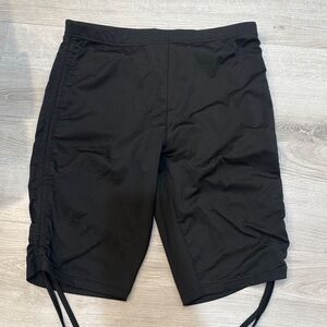 Women's Black Bike Shorts